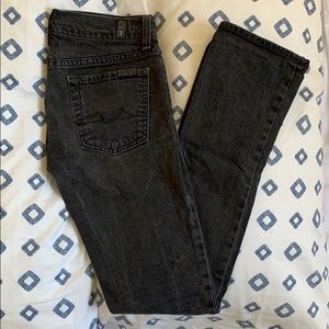 7 For All Mankind Straight Leg Denim